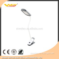 2015 high power ABS Clip desk lamp with flexible pipe